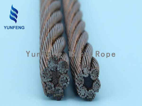 Galfan wire rope